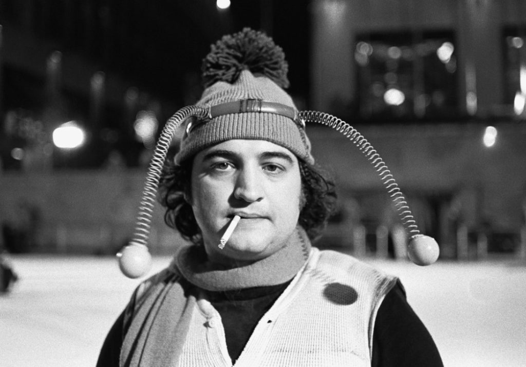 John Belushi at Rockefeller Center