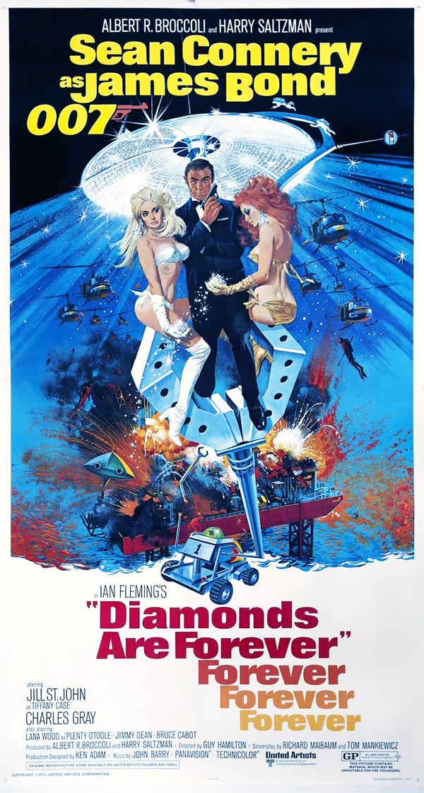 Diamonds are Forever poster