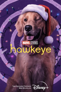 Hawkeye poster featuring Pizza Dog