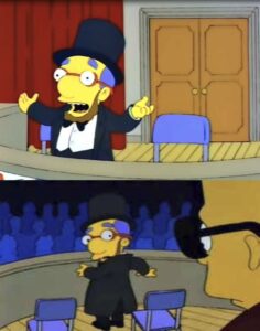 The simpsons and Abe Lincoln assassination episode 