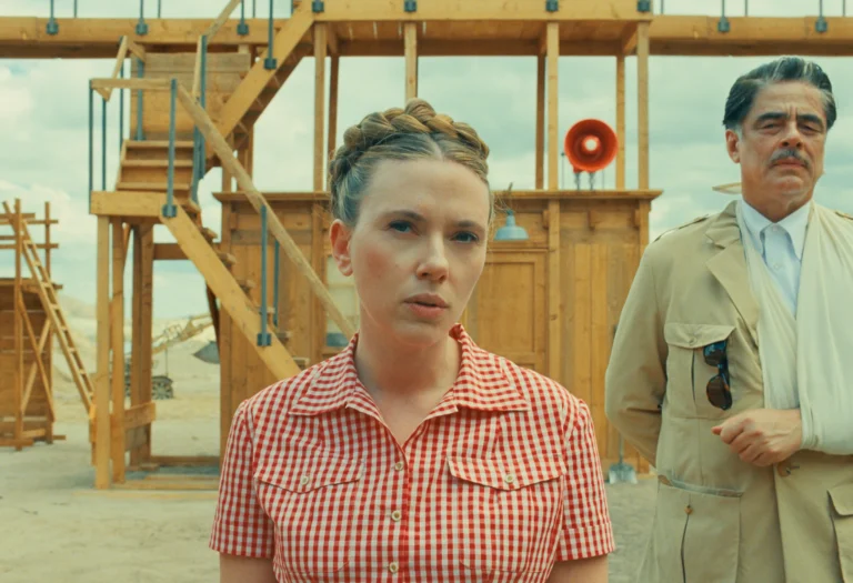 Scarlett Johansson in Wes ANderson's 2025 movie