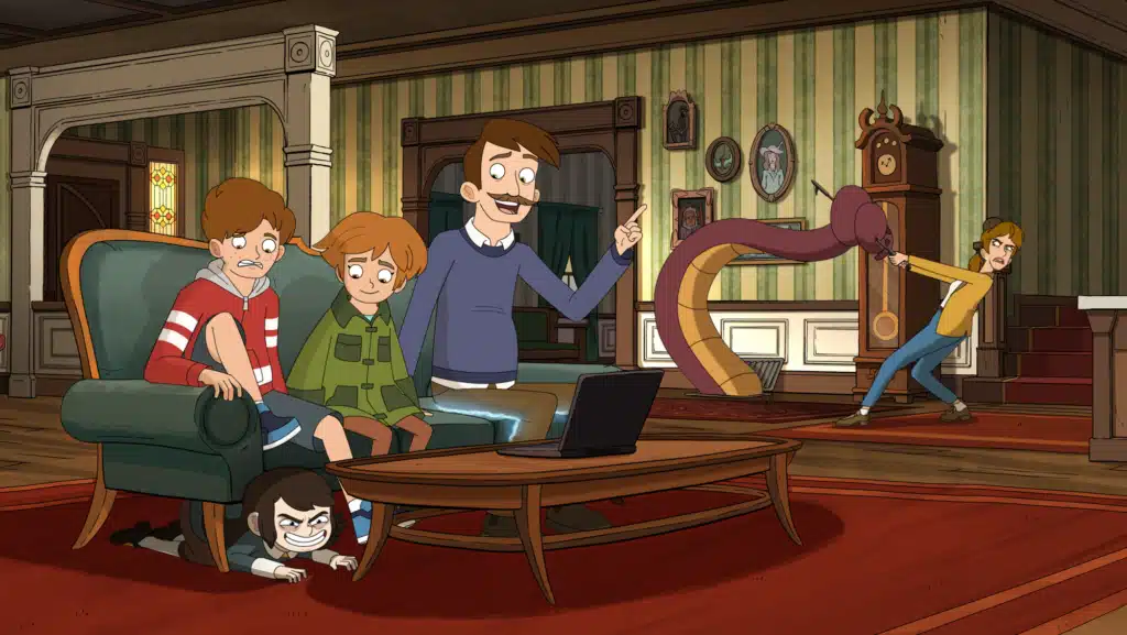 Rick and Morty haunted hotel comedy on Netflix