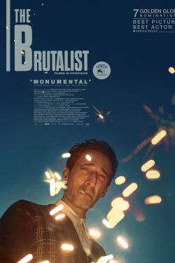 The Brutalist oscar movie poster